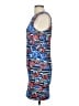 Topshop Graphic Blue Cocktail Dress Size 8 - photo 5