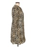 Gap Animal Print Tan Casual Dress Size 12 - photo 4