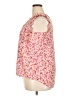Kaari Blue 100% Polyester Pink Sleeveless Blouse Size XL - photo 5
