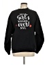 Hanes Black Sweatshirt Size L - photo 1