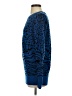 Torn by Ronny Kobo Animal Print Blue Pullover Sweater Size XS - photo 5