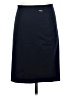 T Tahari Solid Blue Casual Skirt Size S - photo 2