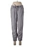 Point Sur Solid Gray Linen Pants Size 6 - photo 1