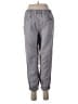 Point Sur Solid Gray Linen Pants Size 6 - photo 2