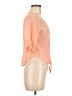rue21 100% Rayon Orange 3/4 Sleeve Blouse Size M - photo 4