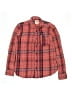 Levi's Plaid Red Long Sleeve Button-Down Shirt Size S (kids) - photo 1
