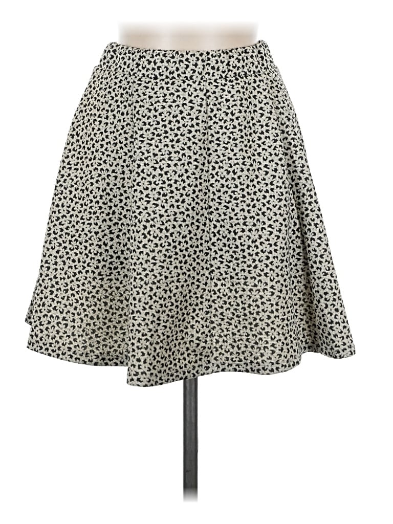 Zara Casual Skirt In White