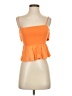 Zara Orange Sleeveless Top Size S - photo 1