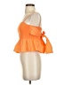 Zara Orange Sleeveless Top Size S - photo 5