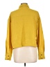 Moa Moa 100% Polyester Yellow Long Sleeve Blouse Size L - photo 2