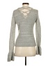 Romeo & Juliet Couture Silver Pullover Sweater Size S - photo 2