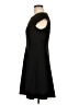 AB Studio 100% Polyester Solid Black Casual Dress Size 6 - photo 5