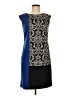AB Studio Graphic Blue Cocktail Dress Size 6 - photo 1