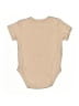 Perry Ellis Solid Tan Short Sleeve Onesie Size 0-3 mo - photo 2