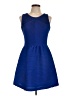 Candie's Solid Blue Cocktail Dress Size L - photo 1
