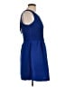Candie's Solid Blue Cocktail Dress Size L - photo 4