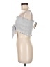 Mable 100% Cotton Silver Sleeveless Top Size M - photo 5