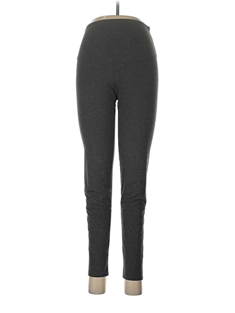 Pre-owned Yummie Active Pants In Gray