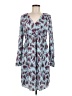 ASOS 100% Polyester Print Teal Casual Dress Size 8 - photo 1
