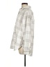 Jachs Girlfriend Plaid Ivory Long Sleeve Button-Down Shirt Size L - photo 5