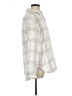 Jachs Girlfriend Plaid Ivory Long Sleeve Button-Down Shirt Size L - photo 4
