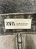 Zara Chevron-herringbone Gray Jeans Size 4 - photo 7