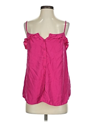 Rebecca Taylor Sleeveless Silk Top (view 1)