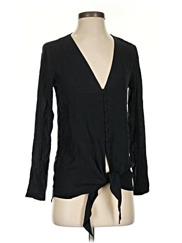 Silence and Noise Long Sleeve Blouse (view 1)