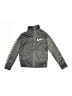 Nike 100% Polyester Gray Track Jacket Size 4 - photo 1
