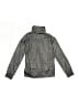 Nike 100% Polyester Gray Track Jacket Size 4 - photo 2