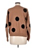 T Tahari Polka Dots Brown Pullover Sweater Size M - photo 2