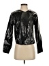 Assorted Brands 100% Polyester Graphic Black Faux Leather Jacket Size S - photo 1