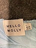 Hello Molly 100% Polyester Solid Blue Cocktail Dress Size 4 - photo 4