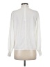 Unbranded 100% Polyester Ivory Long Sleeve Blouse Size M - photo 2