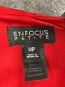En Focus 100% Polyester Red Casual Dress Size 14 (petite) - photo 7
