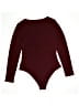 Allegra K Burgundy Bodysuit Size L - photo 2