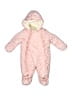 First Impressions 100% Polyester Pink Snow Jacket Size 0-3 mo - photo 1