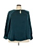 Maurices 100% Polyester Teal Long Sleeve Blouse Size 24 (3) - photo 1
