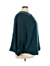 Maurices 100% Polyester Teal Long Sleeve Blouse Size 24 (3) - photo 4
