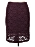 Halogen Jacquard Burgundy Formal Skirt Size 14 - photo 2