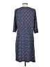 Laundry by Design Print Blue Casual Dress Size 0 - photo 2