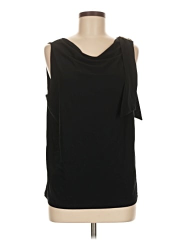 Como Black Sleeveless Blouse (view 1)