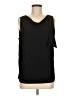 Como Black Black Sleeveless Blouse Size M - photo 1