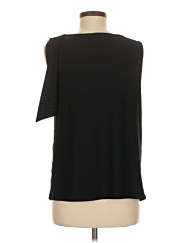 Como Black Sleeveless Blouse (view 2)