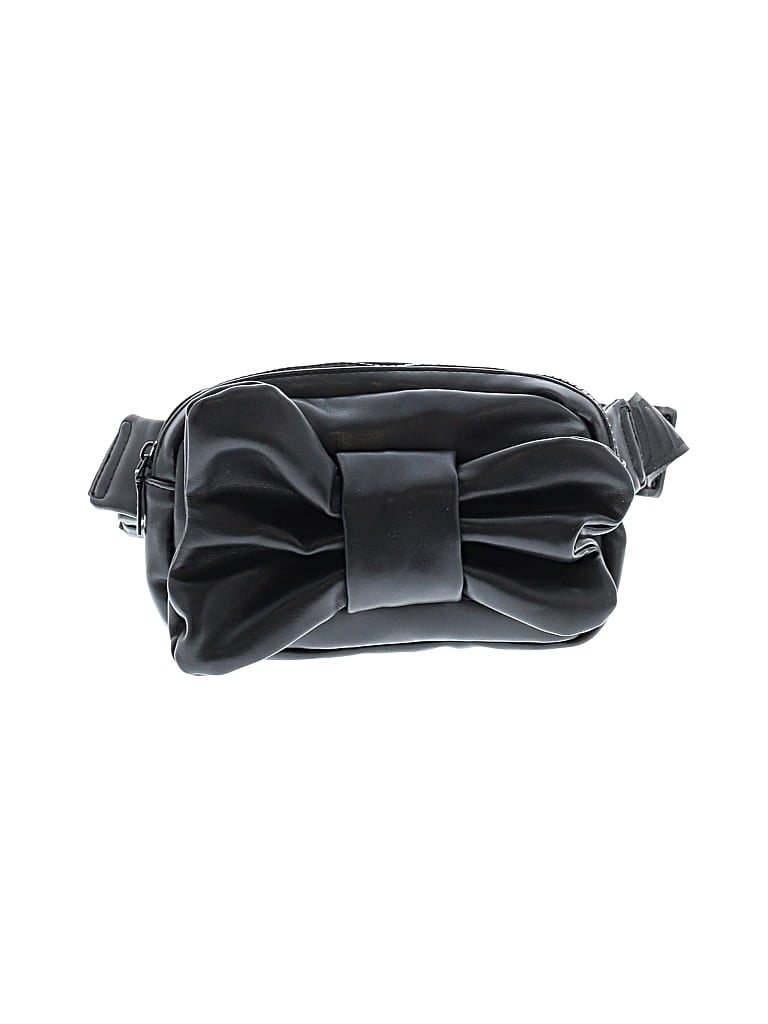 Pre-owned Steve Madden Belt Bag In Black