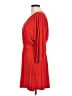 Express Solid Red Casual Dress Size M - photo 5