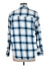 Universal Thread 100% Cotton Plaid Blue Long Sleeve Button-Down Shirt Size M - photo 2