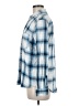 Universal Thread 100% Cotton Plaid Blue Long Sleeve Button-Down Shirt Size M - photo 5