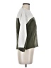 Leallo Color Block Green Sweatshirt Size M - photo 4