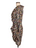 Veronica Beard Print Brown Cocktail Dress Size 6 - photo 5